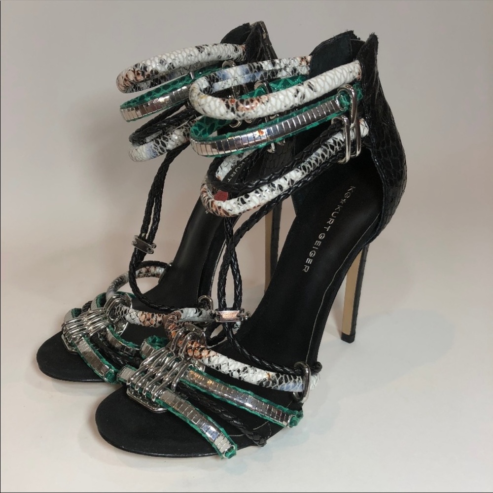 Kurt Geiger snake heels. Size 7 / 37. Never worn.